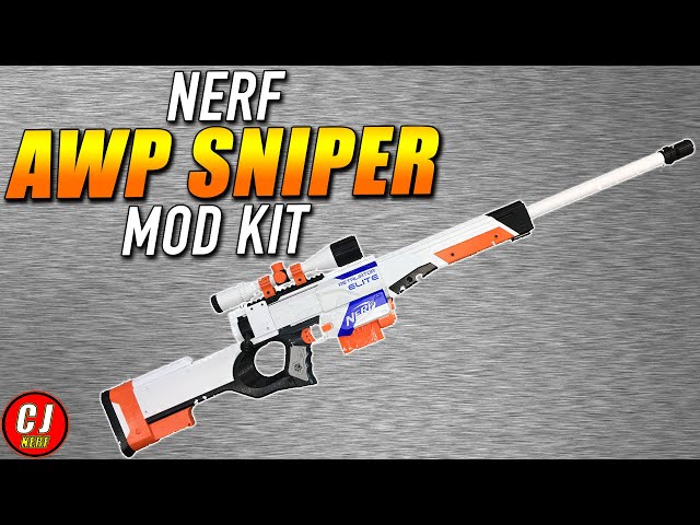TimeWarpScan Nerf Mega Urban Sniper Mod #nerf #nerff #nerfblaster