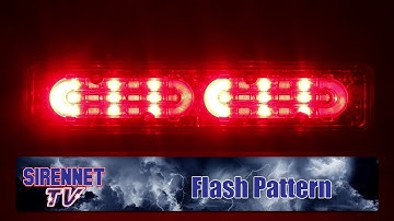 Flash Pattern: Code 3 MR6MC MultiColor LED Light