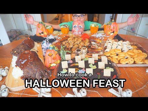 Video How to cook a HALLOWEEN FEAST - youtube