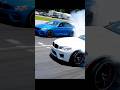 Bmw m5 vs bmw m6 drag race #bmwm5 #bmwm6 #shorts #reels