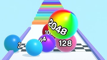 Ball Run 2048 Infinity - All Levels Gameplay Walkthrough Android iOS (New Update 2025) #31