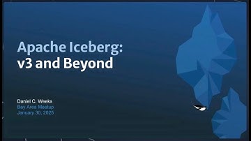 Apache Iceberg V3 and Beyond
