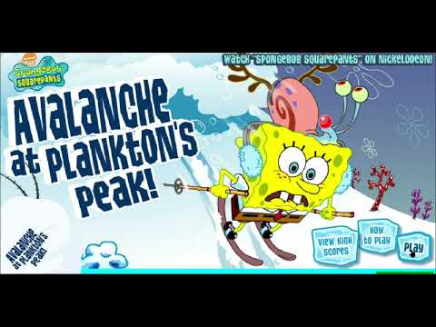SpongeBob Avalanche At Plankton S Peak Walkthrough Browser Game 