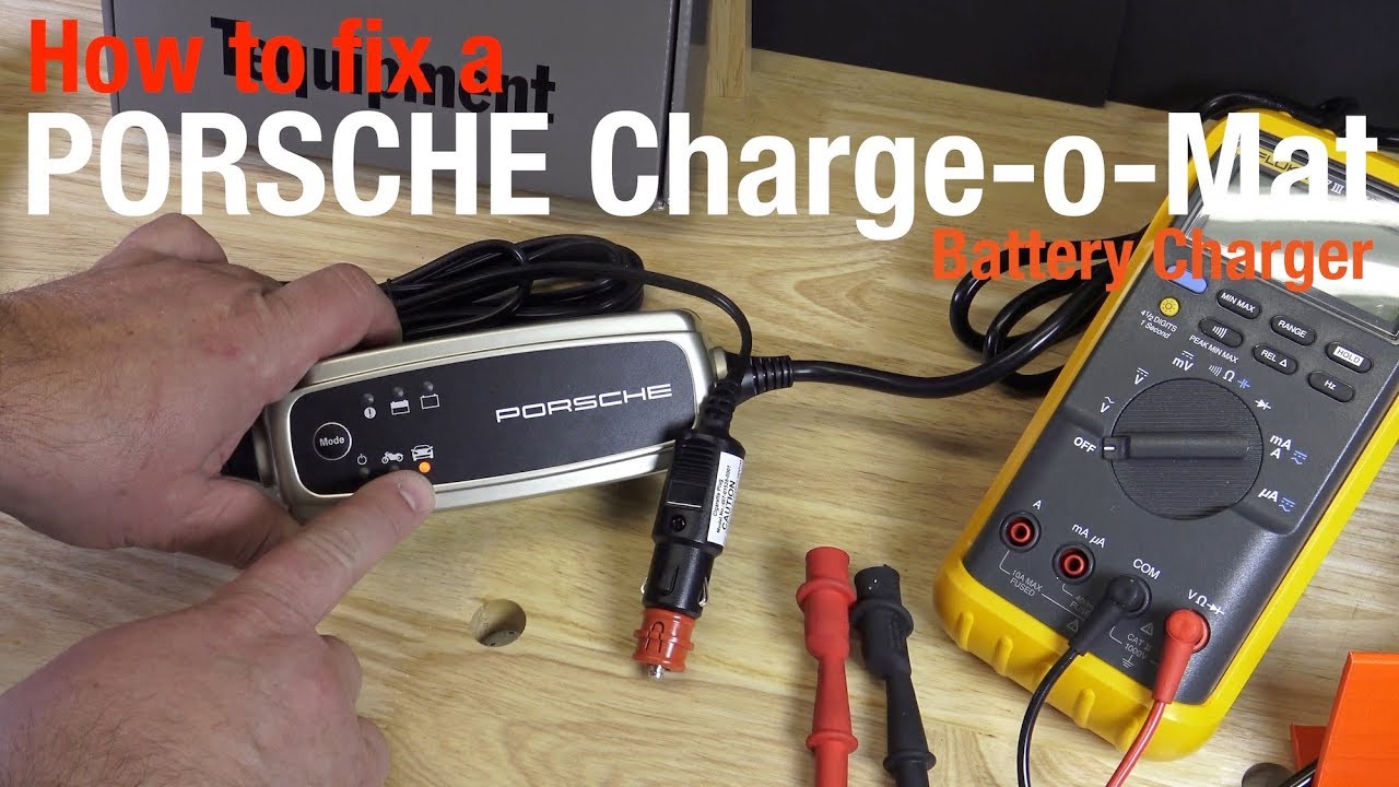 Porsche Battery Charger - Does not work? Why? 