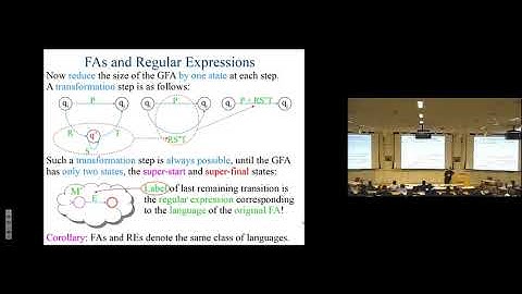 Theory of Computation, Lecture 9 (of 22), Professor Gabriel Robins (2017)