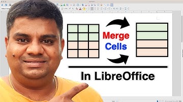 How to Merge Cells in LibreOffice Writer
