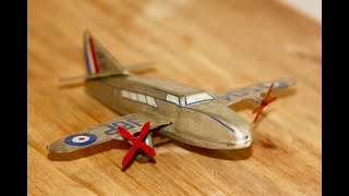 HOW TO RESTORE A TIN TOY PLANE
