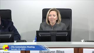 City Commission Meeting - January 10, 2023