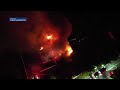 Flames engulf horse barn in Walpole