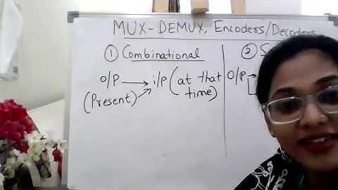 Class 12:Multiplexer, Demultiplexer, Encoder,Decoder (1): Multiplexers:Electronics II: 23.8.2021