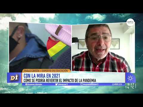 Pablo Cayota: "En marzo de 2021 las clases no pueden comenzar como están terminando en 2020"