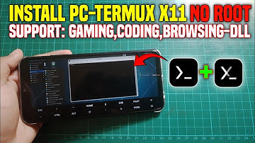 MANTAP! Cara Install PC-Termux tanpa root - bisa gaming,koding, browsing dan jalankan aplikasi PC