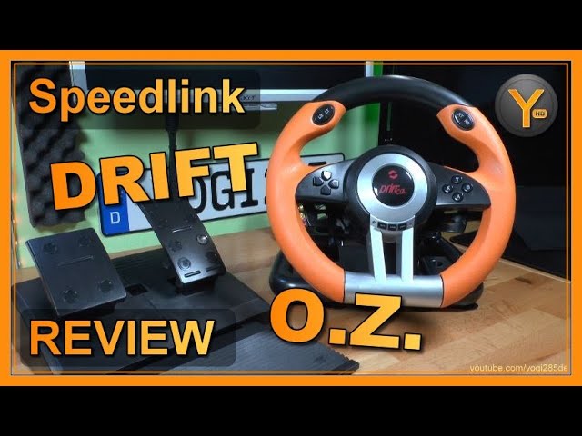 Speedlink Drift O.Z - PC Racing Wheel Review 