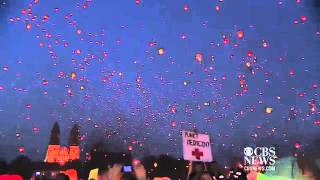 Thousands of Chinese lanterns mark summer solstice - CBS News