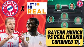 Bayern Munich Vs Real Madrid Combined 11! w\/ @LetsbeReal1902