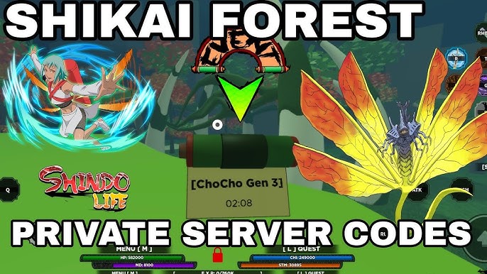 Vinland Private Server Codes in Shindo Life  New Gen 3-6Tails Server  #opmagic #shindolife #vinland 