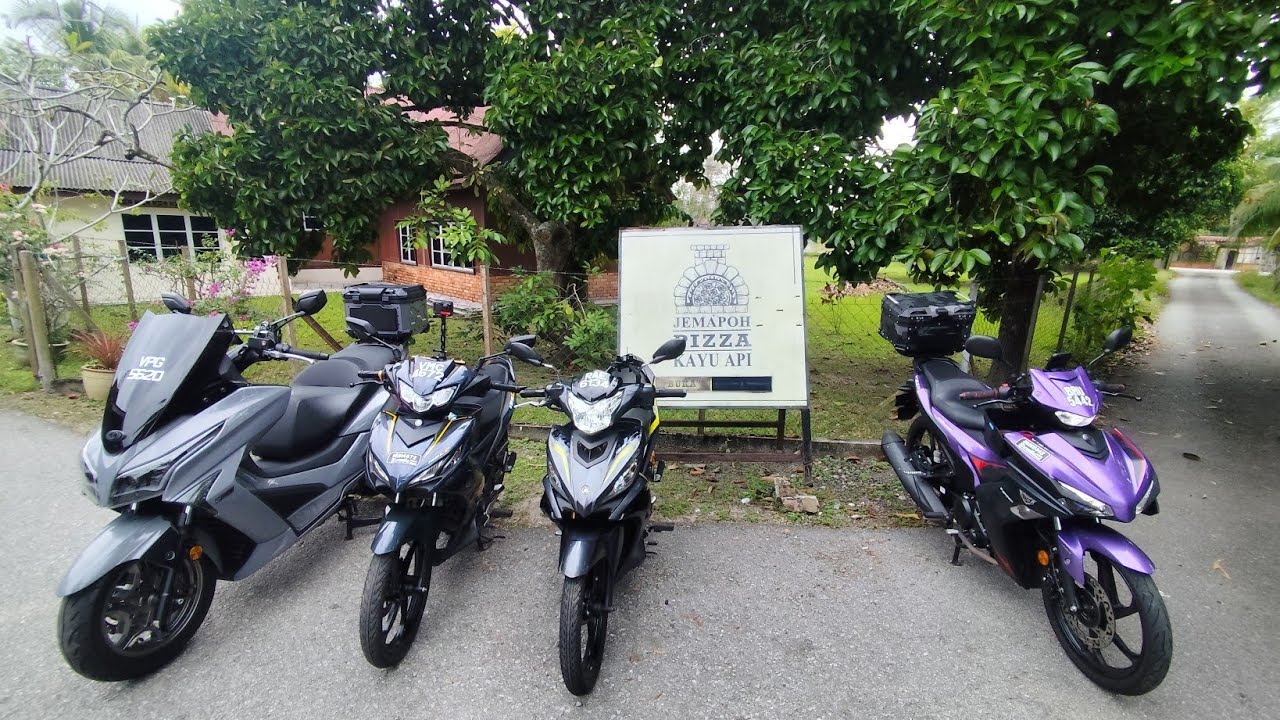 SANTAI RIDE KE JEMAPOH PIZZA KAYU API Dan APAKABAR COFFEE TITICANE 