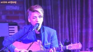 20130427 Lunafly in Evans lounge - As long as you love me (cover)