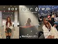 grwm for the sza concert in DC!!! | SOS Tour
