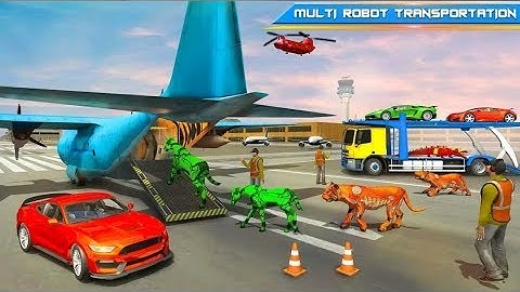 Multi Robot Animals Transporter Truck 2020 - Android Gameplay (Full HDR)