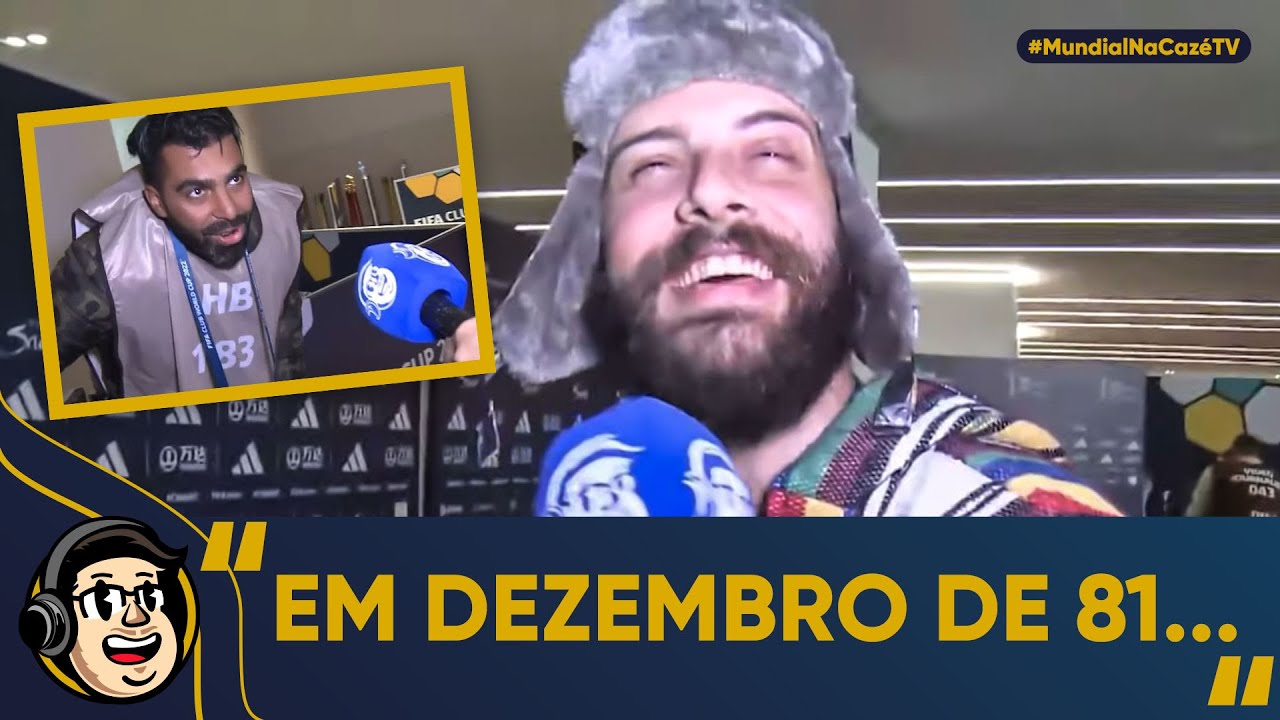 O VINI JR FUGIU DO DEFANTE DEPOIS DO JOGO E O NOSSO REPÓRTER TEVE QUE GERAR ALGUM CONTEÚDO!