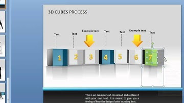 Customize 3D Cubes in PowerPoint
