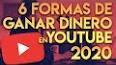 Video de "como ganar dinero en youtube"