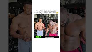 Mr Olympia Samson Dauda Made Larry Wheels Look Small😳🥹