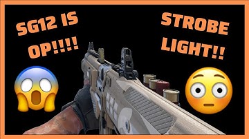 THE STROBE LIGHT IS TOOOOO GOOD!! SG12 OPERATOR MOD REVIEW + GAMEPLAY