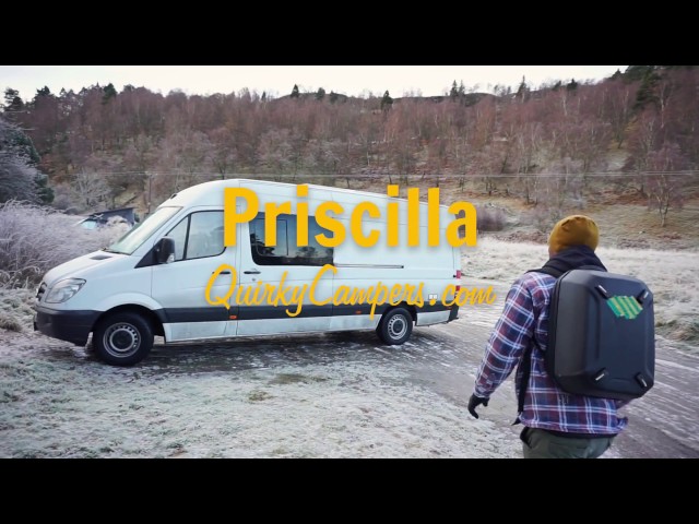 Tour of Priscilla the campervan from Quirky Campers