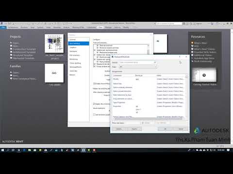 Hướng dẫn sử dụng Revit Architecture 2019 | Bài 14: Giải thích bảng Option trong Revit