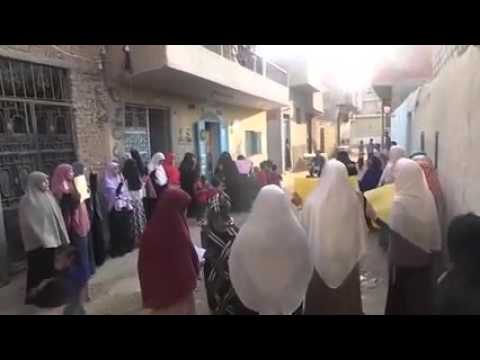 #شاهد .. نظمت حركة نساء ضد الانقلاب  بشبين القناطر - قليوبية وقفة نسائيه