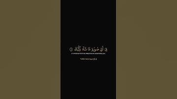 سورة الإنفطار |الآيات ٦-١٠| القآرئ: رعد الكردي #رعد_الكردي #سورة_الإنفطار #قرآن #تلاوة #آيات #القرآن