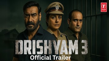 Drishyam 3 - Official Trailer | Ajay Devgan | Tabu | Shriya S | Akshaye Khanna | Saurabh S In 2025