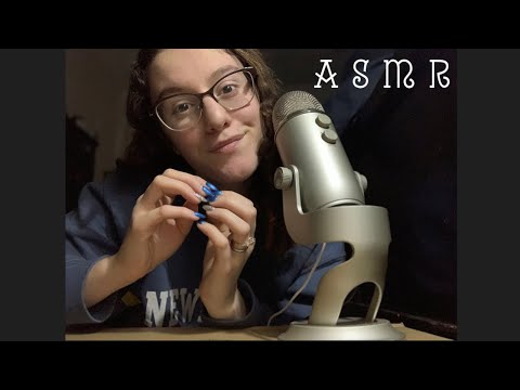 ASMR| Nail Tapping w/ Assorted Mouth Sounds (Stipple, Tico, SK, Tingly, etc.)