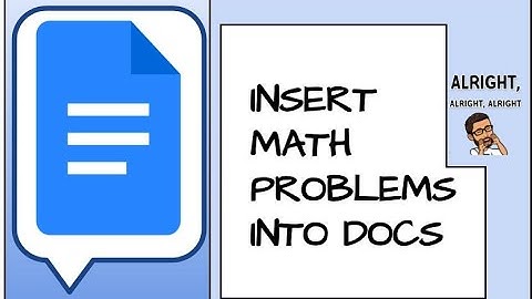 Insert math problems in Docs, using HYPATIA