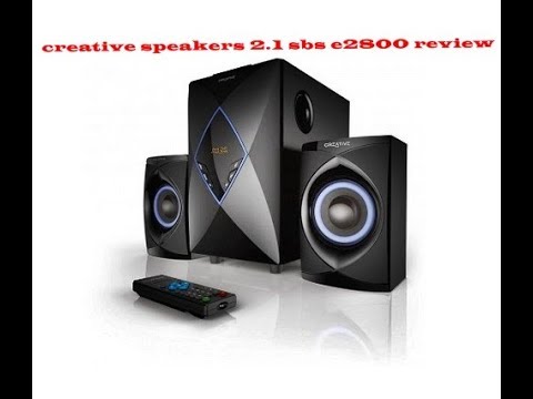 creative e2800 home theater system