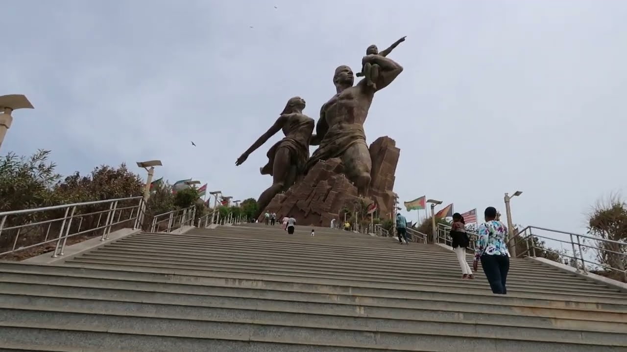 African Renaissance Monument, Dakar, Senegal