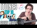 If iTunes Top 10 Were Metal Riffs