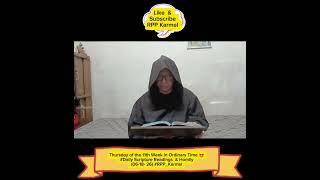 Thursday of the 11th Week in Ordinary Time 😍#Daily Scripture Readings  &amp; Homily (06-18- 26)