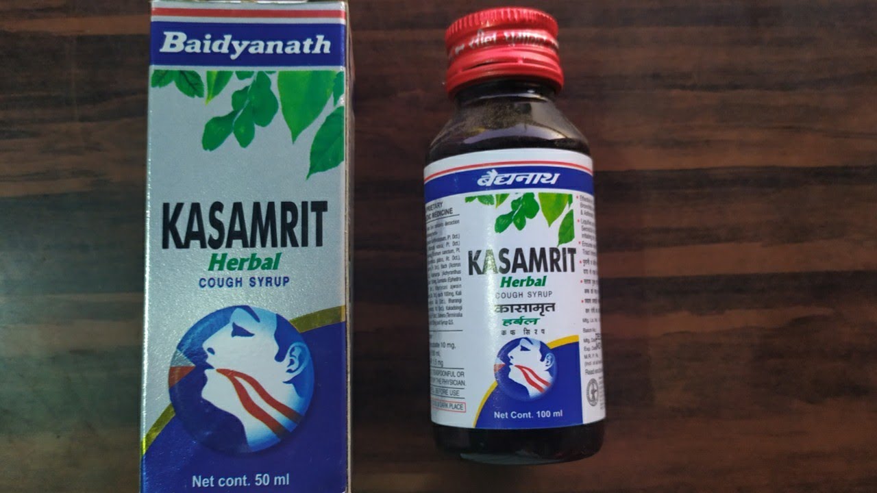 Baidyanath Kasamrit Herbal And Ayurvedic Cough Syrup (200