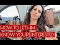Let him know you're interested with this super simple way to flirt