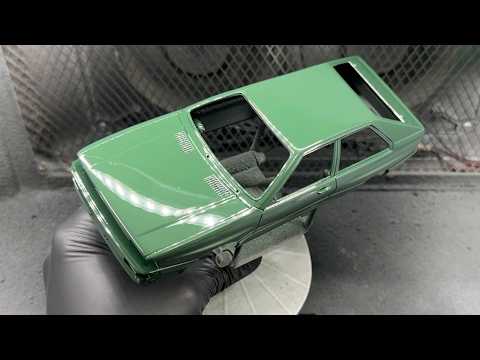 Painting a Italeri Audi Quattro