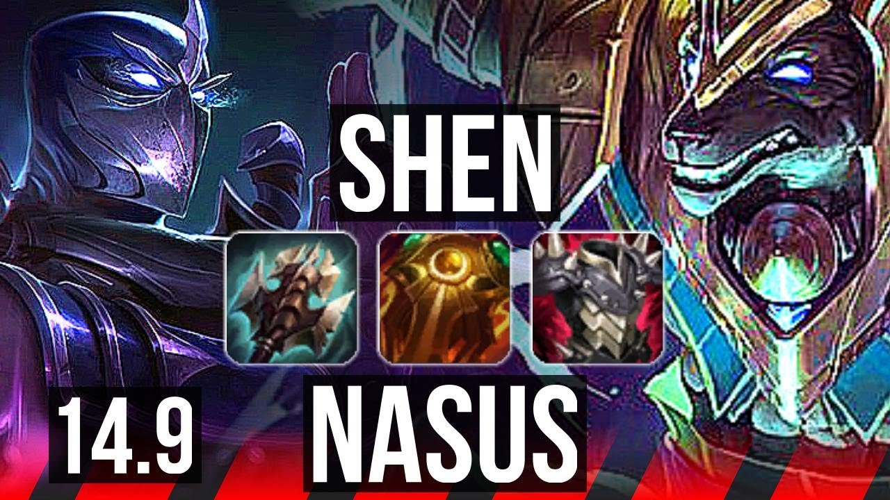 SHEN vs NASUS (TOP) | Rank 2 Shen, 9/4/14, Rank 14 | JP Challenger | 14.9