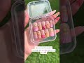 MESSAGE ME TO PURCHASE #fyp #nails #tsip #summer #nailsoftiktok #nailtech #pink #orange #viral