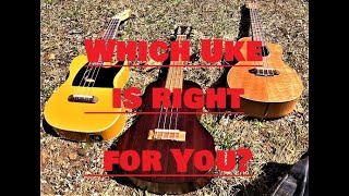 BEFORE YOU BUY A UKE, WATCH THIS (comparing ukuleles) [Kala vs Luna vs Fender]