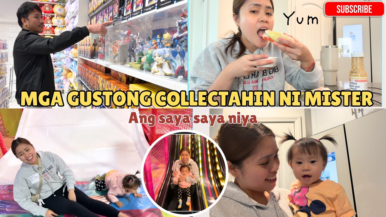 MGA GUSTONG COLLECTION NI MISTER | SARAP NETO SOBRANG DALI GAWIN #pinayinamerika #vlog