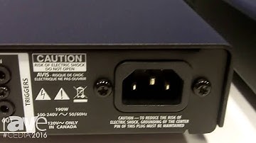 CEDIA 2016: Harman Intros New Lexicon DD-8+ Amplifier