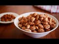 Garrapiñadas de almendras súper fáciles. Receta navideña