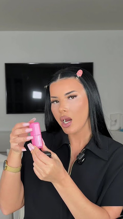 Dark circles? Who cares The BAGARRE is real Cherry 🍒 or Peach 🍑powder? #asmr #huda #produitoffert